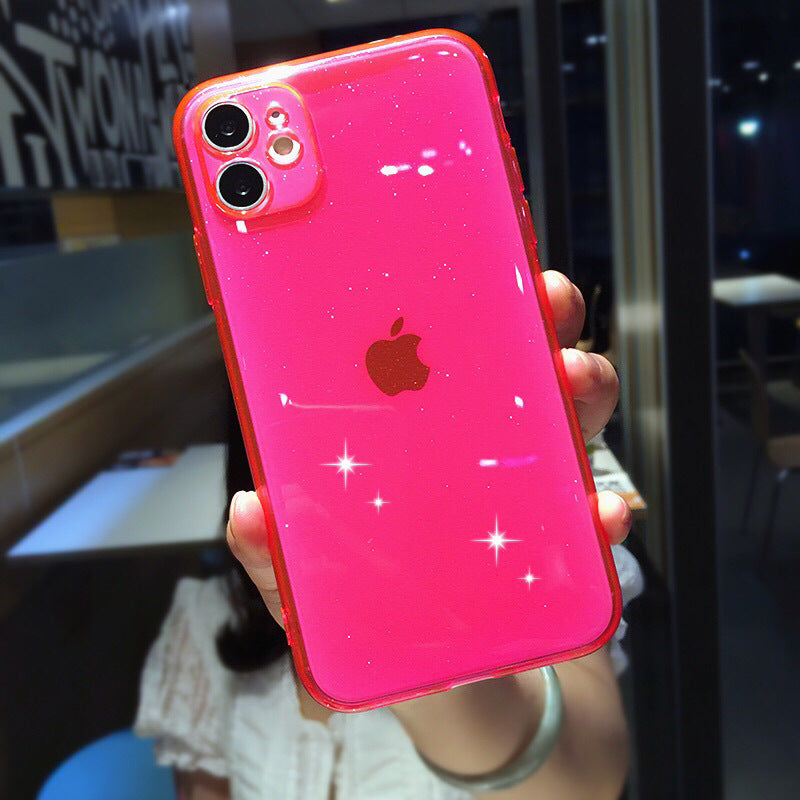 Customized Powder Eye Protection TPU Phone Case Customized Powder Eye Protection TPU Phone Case